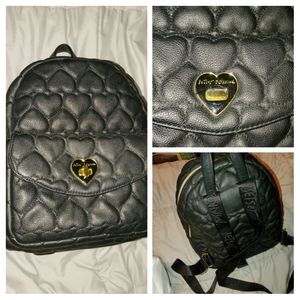 Betsey Johnson Heart Backpack